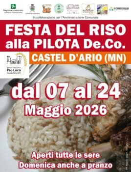 COMUNICATO-CASTEL-DARIO-RISO-ALLA-PILOTA--268x350 Castel d’Ario (MN), Festa del riso alla pilota – 7/24 mag Fuoriporta