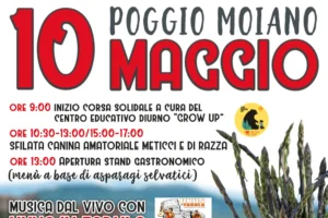 Poggio Moiano celebra la primavera: il 10 maggio torna la 19° Sagra dell’Asparago tra gusto, solidarietà e festa Fuoriporta