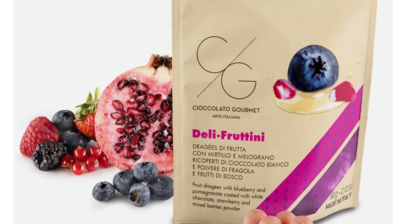 Cioccolato Gourmet: ecco i nuovi dragées Deli.Fruttini, snack gourmet irresistibili