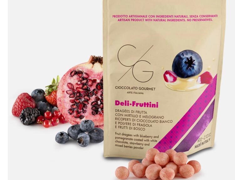 Cioccolato Gourmet: ecco i nuovi dragées Deli.Fruttini, snack gourmet irresistibili