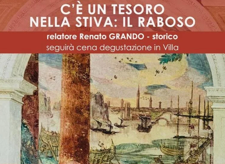 Raboso vino del Piave: storia, degustazione ed evento a Villa Giustinian Tonon