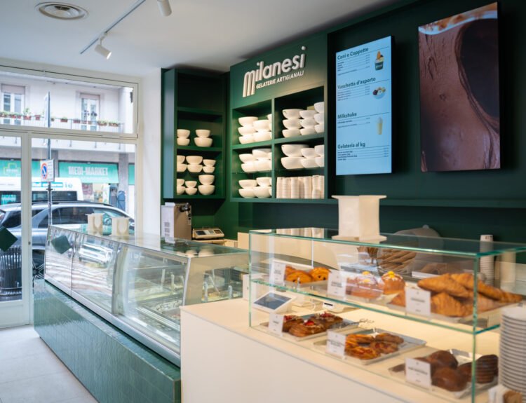 Milanesi Gelaterie Artigianali inaugura il nuovo spazio a Milano