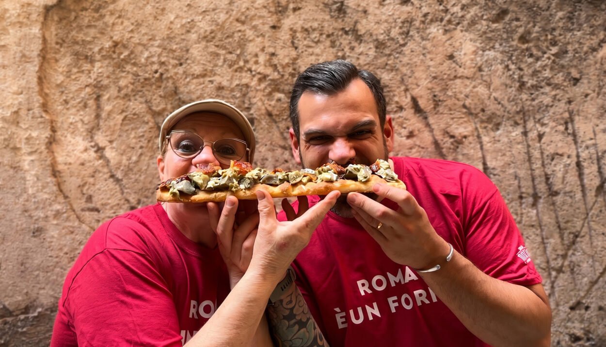 Roscioli reinventa la pizza come base per il pranzo