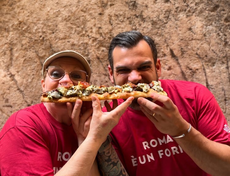Roscioli reinventa la pizza come base per il pranzo