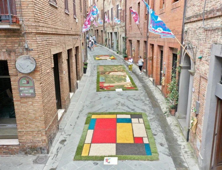 Città della Pieve si prepara all’Infiorata: fiori, sapori e tradizione nel cuore dell’Umbria – 20/21 giu