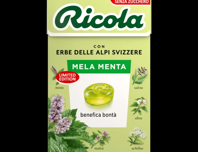 Ricola Mela Menta: torna la caramella estiva senza zucchero in edizione limitata