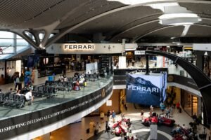 Ferrari a Fiumicino