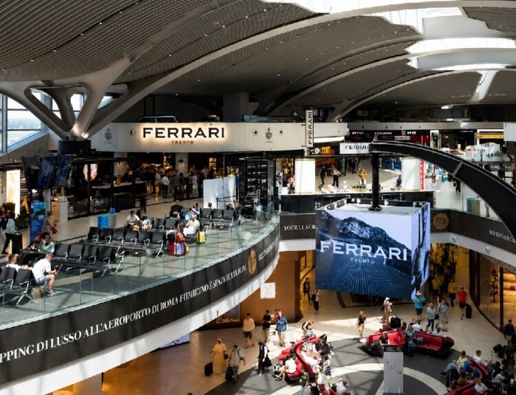 Ferrari a Fiumicino