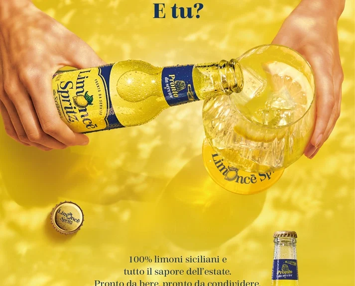 Limoncè presenta Limoncè Spritz alla Siciliana pronto da bere