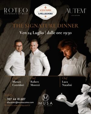 ROTEO accoglie lo chef Luca Natalini per una cena d'autore