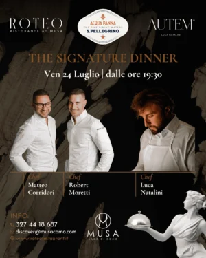 ROTEO accoglie lo chef Luca Natalini per una cena d'autore