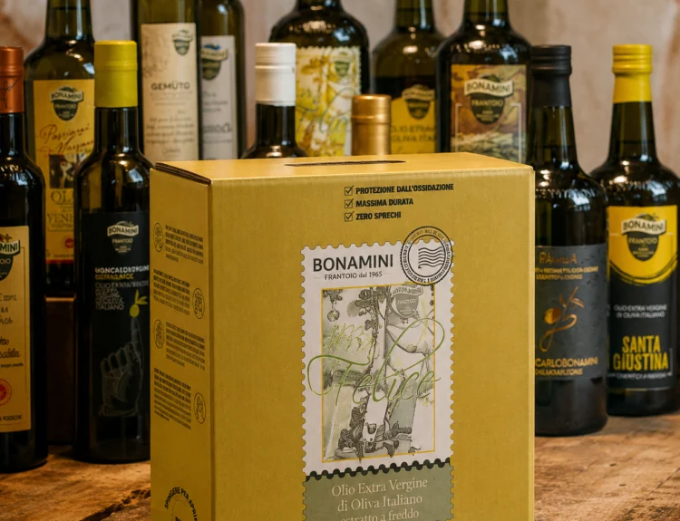 Frantoio Bonamini sceglie il Bag-in-Box per l’olio San Felice