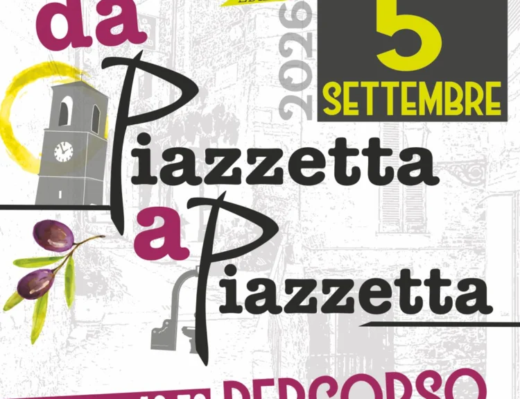 Piazzetta Piazzetta ed è festa a Poggio Moiano – 5 settembre
