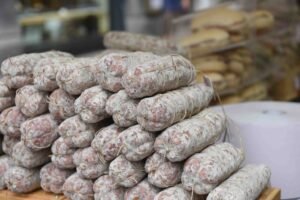 Il Maxi Violino di Salame protagonista della Festa del Salame di Cremona 2026 nel centro storico della città.
