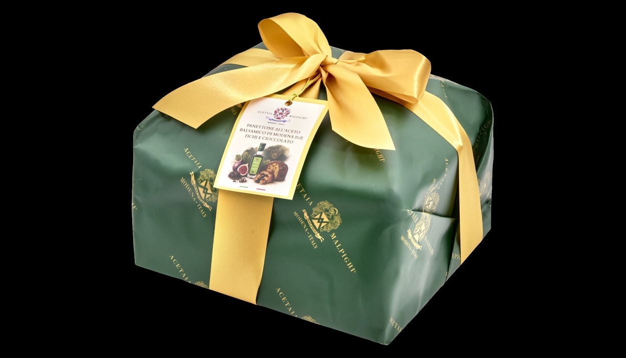 Acetaia Malpighi, il panettone d’autore con fichi e cioccolato