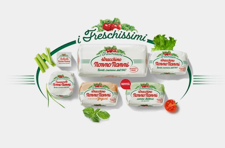 I Freschissimi Nonno Nanni: la nuova gamma Gastronomia si rinnova con lo Stracchino Senza Lattosio