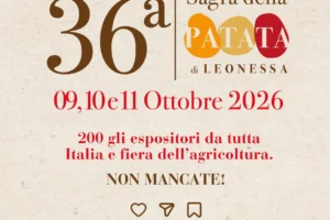 Torna a Leonessa la Sagra della Patata: dal 9 all’11 ottobre tre giorni di gusto, tradizione e musica
