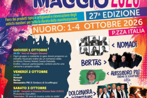Voci di Maggio 2026: a Nuoro quattro giorni di musica, Sardegna e tradizioni