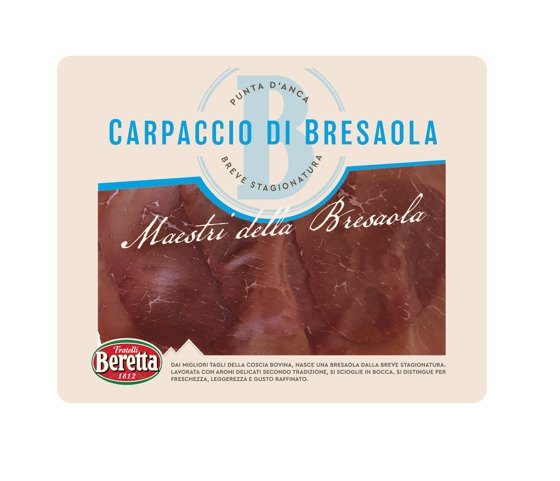 421020-Maestri-d-Bresaola-Carpaccio-Bresa-70g Maestri della Bresaola: 5 specialità firmate Beretta