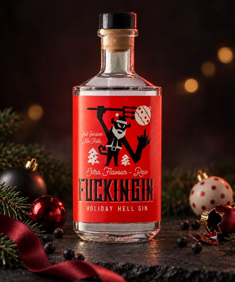 Fuckingin Gin Natale 2026: la Limited Edition rossa