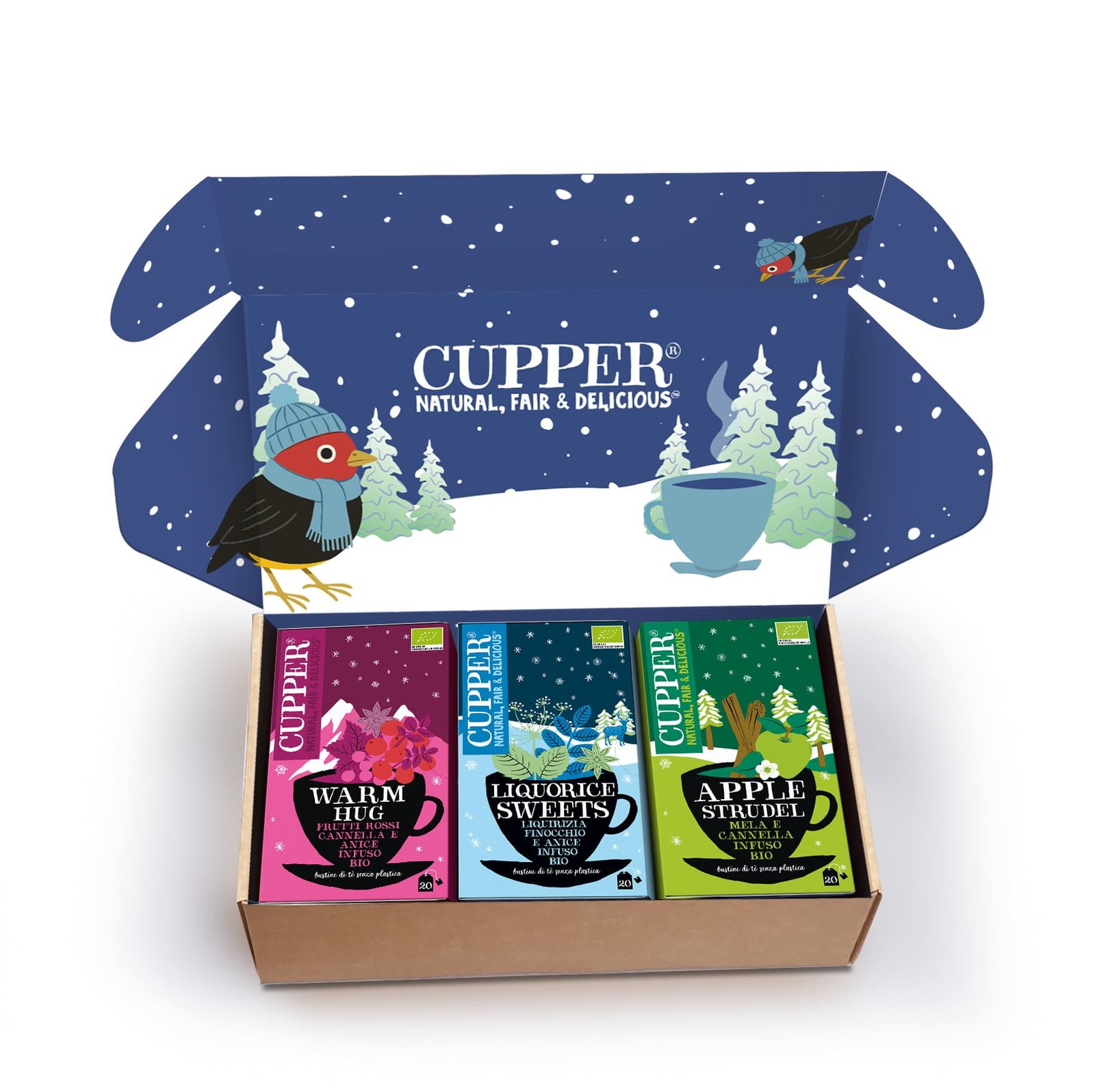 unnamed5 CUPPER, il Natale si scalda con tè e tisane: dal Calendario dell’Avvento al Winter Pack
